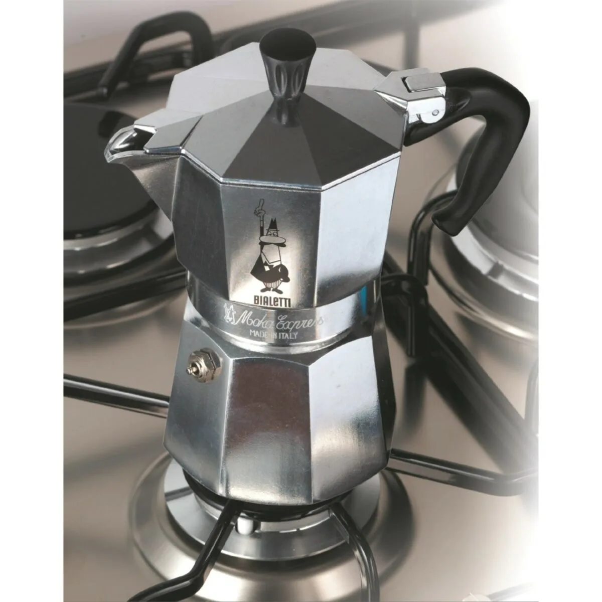 Bialetti Moka Express 6 kops percolator 270ml - Afbeelding 3