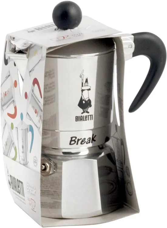 Bialetti Moka Express - Percolator - 3 kops - Aluminium